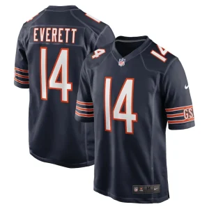 Gerald everett chicago bears nike game jersey Navy