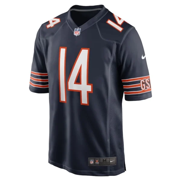 Gerald everett chicago bears nike game jersey Navy M