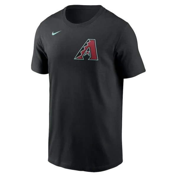 Geraldo perdomo arizona diamondbacks nike 2024 fuse name number t shirt Black M