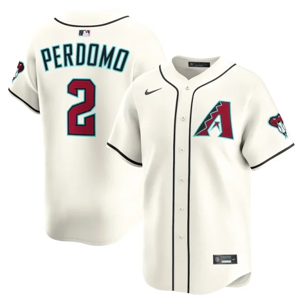 Geraldo perdomo arizona diamondbacks nike alternate limited player jersey Cream