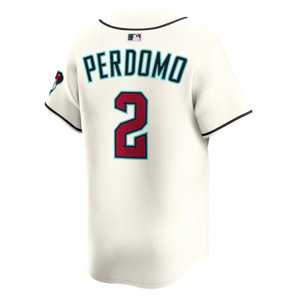 Geraldo perdomo arizona diamondbacks nike alternate limited player jersey Cream L