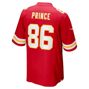 Gerrit prince kansas city chiefs nike team game jersey Red L