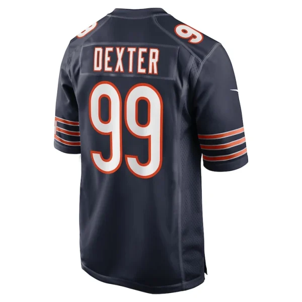 Gervon dexter sr chicago bears nike team game jersey Navy L
