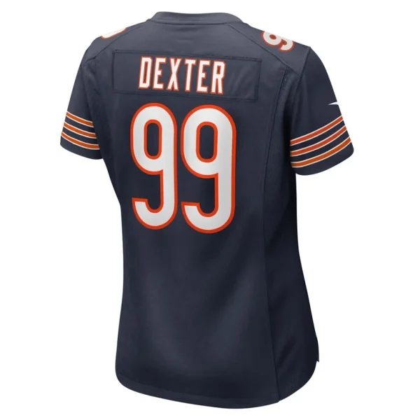 Gervon dexter sr chicago bears nike womens team game jersey Navy L