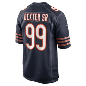 Gervon dexter sr. chicago bears nike game jersey Navy L