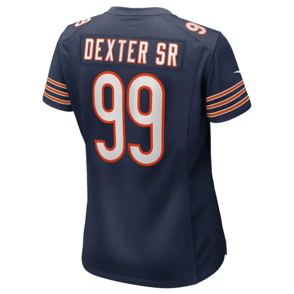 Gervon dexter sr. chicago bears nike womens game jersey Navy L