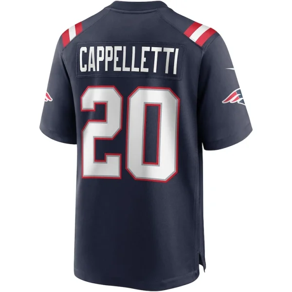 Gino cappelletti new england patriots nike game retired player jersey Navy L