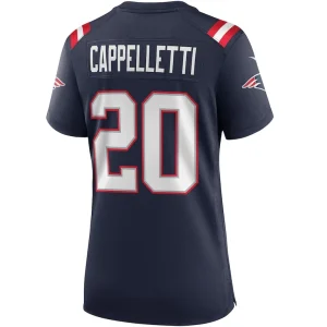 Gino cappelletti new england patriots nike womens game retired player jersey Navy L