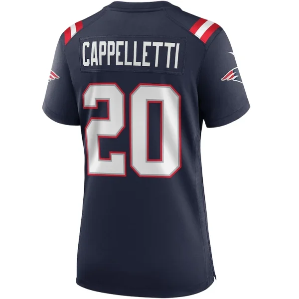 Gino cappelletti new england patriots nike womens game retired player jersey Navy L