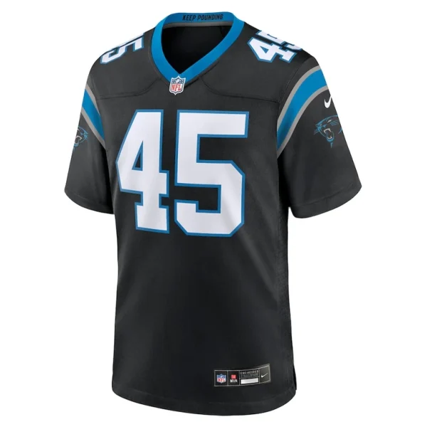 Giovanni ricci carolina panthers nike team game jersey Black M