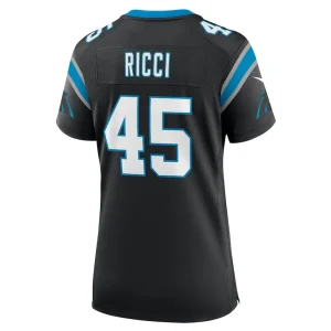 Giovanni ricci carolina panthers nike womens team game jersey Black L