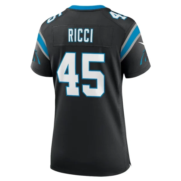 Giovanni ricci carolina panthers nike womens team game jersey Black L
