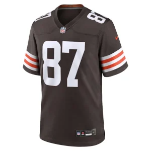Giovanni ricci cleveland browns nike game jersey Brown M
