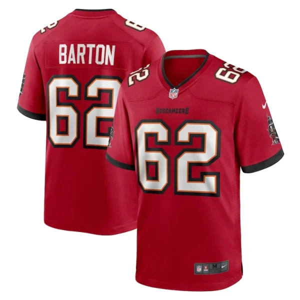Graham barton tampa bay buccaneers nike player game jersey Red
