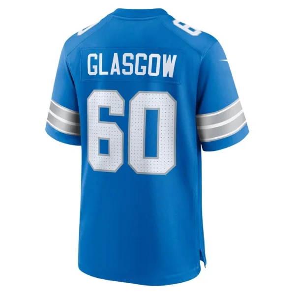 Graham glasgow detroit lions nike team game jersey Blue L