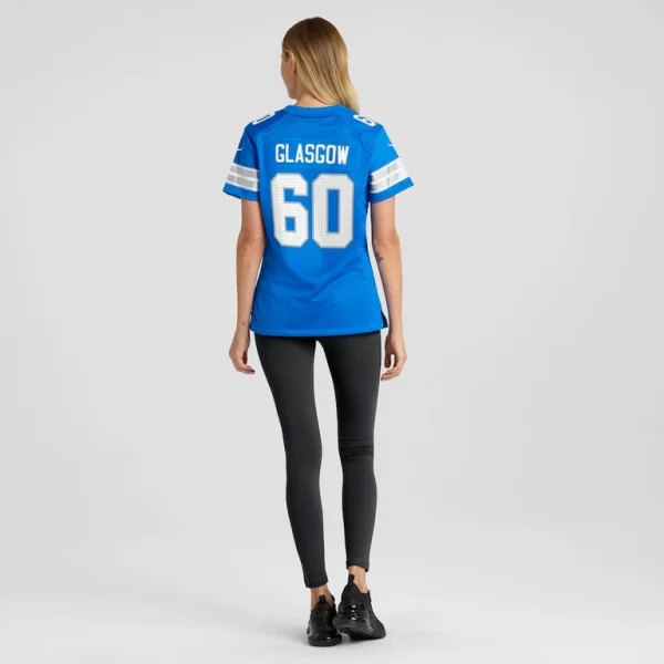 Graham glasgow detroit lions nike womens team game jersey Blue 2XL