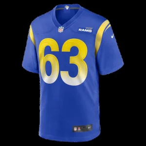 Grant miller los angeles rams nike game jersey Royal M