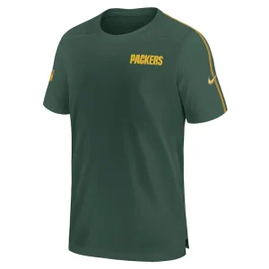 Green bay packers nike 2024 sideline coach uv performance t shirt Hunter green M