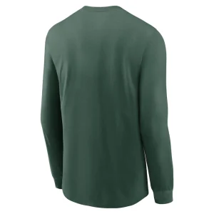 Green bay packers nike all out long sleeve t shirt Green L