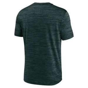 Green bay packers nike big tall velocity jock tag performance t shirt Green 3XT