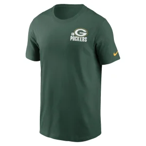 Green bay packers nike blitz essential t shirt Green M
