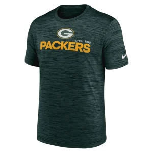 Green bay packers nike blitz velocity modern performance t shirt Green M