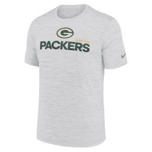 Green bay packers nike blitz velocity modern performance t shirt White M