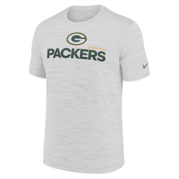 Green bay packers nike blitz velocity modern performance t shirt White M