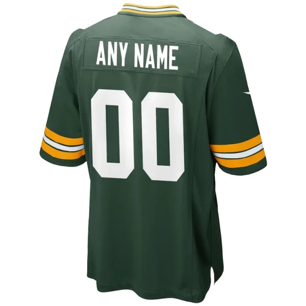 Green bay packers nike custom game jersey Green L