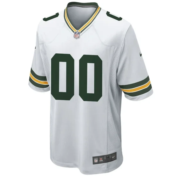 Green bay packers nike custom game jersey White M