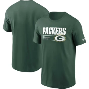 Green bay packers nike division essential t shirt Green