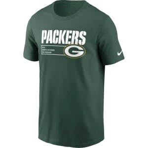 Green bay packers nike division essential t shirt Green M
