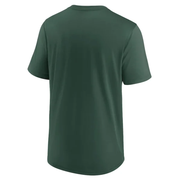 Green bay packers nike exceed performance t shirt Green L