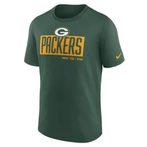 Green bay packers nike exceed performance t shirt Green M