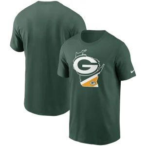 Green bay packers nike hometown collection wisconsin t shirt Green