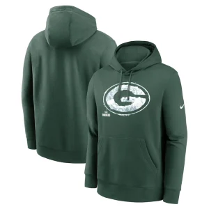 Green bay packers nike hometown fleece pullover hoodie Green