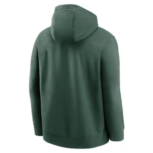 Green bay packers nike hometown fleece pullover hoodie Green L