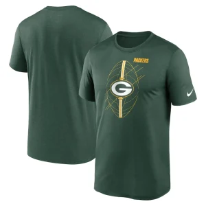 Green bay packers nike legend icon performance t shirt Green