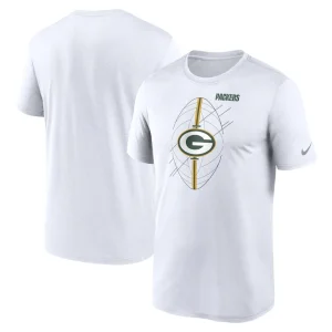 Green bay packers nike legend icon performance t shirt White