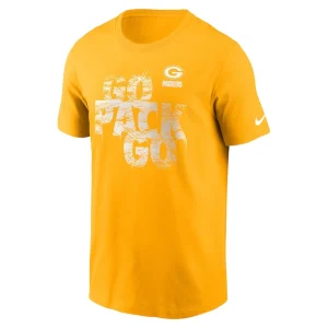 Green bay packers nike local essential t shirt Gold M