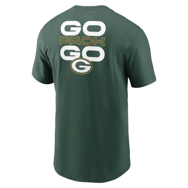 Green bay packers nike local phrase t shirt Green L