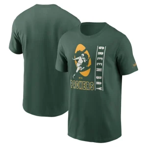 Green bay packers nike lockup essential t shirt Green