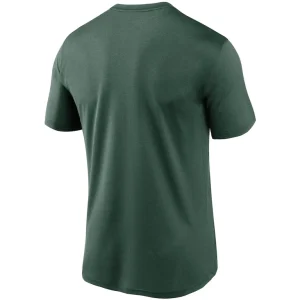 Green bay packers nike logo essential legend performance t shirt Green L