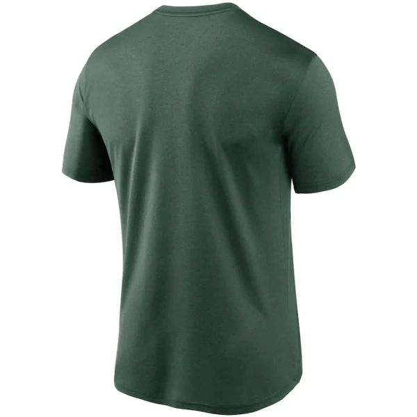 Green bay packers nike logo essential legend performance t shirt Green L
