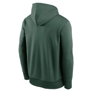 Green bay packers nike performance pullover hoodie Green L
