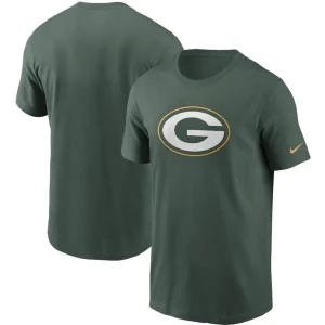 Green bay packers nike primary logo t shirt Green