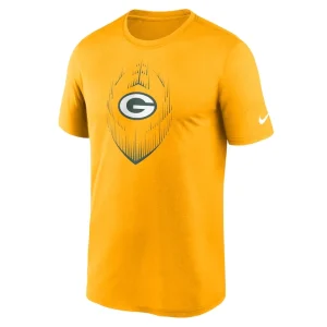 Green bay packers nike primetime legend icon performance t shirt Gold M