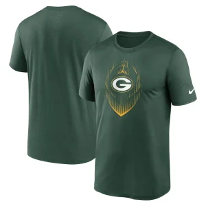 Green bay packers nike primetime legend icon performance t shirt Green