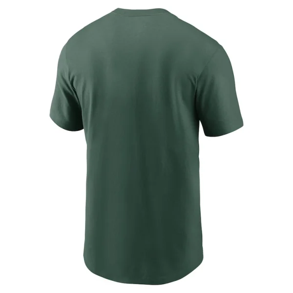 Green bay packers nike rewind logo essential t shirt Green L