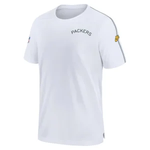Green bay packers nike sideline alternate logo coach performance top White M